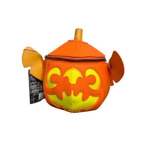 Loungefly Disney Stitch Figural Pumpkin Glow in the Dark Crossbody Bag NWT